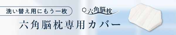 六角脳枕専用カバーの詳細はこちら