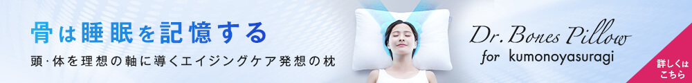 Dr.Bones Pillow for kumonoyasuragiの詳細はこちら