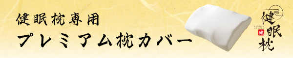 雲のやすらぎ 健眠枕 専用プレミアム枕カバーの詳細はこちら