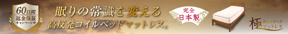 雲のやすらぎプレミアム 極マットレスの詳細はこちら