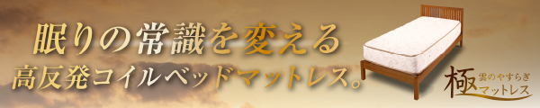 雲のやすらぎプレミアム 極マットレスの詳細はこちら